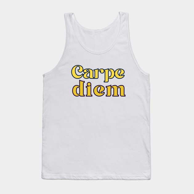 Copy of Carpe diem Tank Top by artbleed